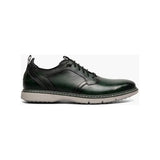 Stacy Adams Sync Plain Toe Elastic Lace Up Sneaker Leather Green 25662-300