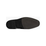 Stacy Adams Madsen Moc Toe Bit Slip On Shoes Black 25672-001