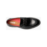 Stacy Adams Hale Moc Toe Bit Slip On Walking Shoes Black 25678-001