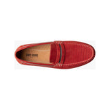 Stacy Adams Corby Saddle Slip On Walking Shoes Red 25513-600