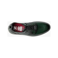 Stacy Adams Sync Plain Toe Elastic Lace Up Sneaker Leather Green 25662-300