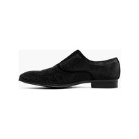 Stacy Adams Starleigh Rhinestone Plain Toe Slip On Black 25685-001