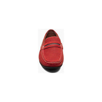 Stacy Adams Corby Saddle Slip On Walking Shoes Red 25513-600