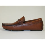 Men's Driving Shoes GENIO Turkey Casual Dress Genuine Leather 120747871 Cognac