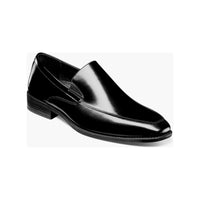 Stacy Adams Aldrich Moc Toe Slip On Shoes Black 20193-001