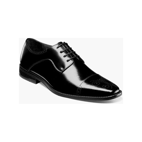 Stacy Adams Kenway Cap Toe Oxford Shoes Black 20194-001