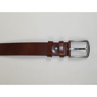 Men's Belt By PICCODER Turkey Genuine Leather Solid 3000 Brown