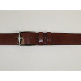 Men's Belt By PICCODER Turkey Genuine Leather Solid 3000 Brown