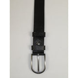 Men's Belt By PICCODER Turkey Genuine Leather Textured 3900 Black