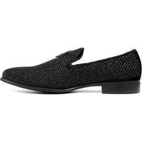 Stacy Adams Men's Shoes Swagger Studded Slip On Black 25228-001