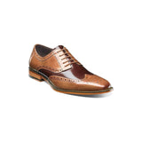 Stacy Adams Tinsley Wingtip Oxford Mens Shoes Lace Up Tan Multi 25092-238