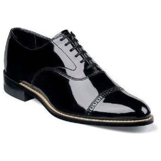 Stacy Adams Shoes Concorde Patent Leather Oxford Tuxedo Lace Wedding 11003-01