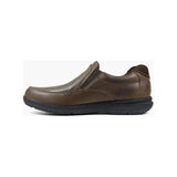 Men's Nunn Bush Cam Moc Toe Slip On Walking Shoes Brown CH 84696-215