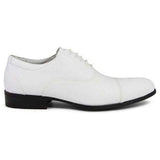 Tuxedo Prom Shoes Stacy Adams Mens Gala Shinny White Patent Leather 24998-122