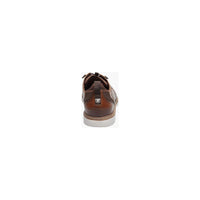 Stacy Adams Sync Plain Toe Elastic Lace Up Sneaker Leather Cognac 25662-221