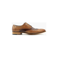 Stacy Adams Tinsley Wingtip Oxford Mens Shoes Lace Up Tan Multi 25092-238