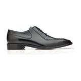 Belvedere Men's Dress Formal Shoes Biagio Black Ostrich Leg , Italian Calf B13 - J.Valintin Men's Wear Legend - Biagio B13 Black _9