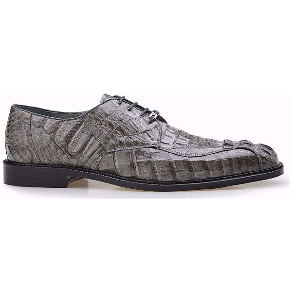 Belvedere Men's Shoes Gray Chapo Genuine Crocodile 1465 - J.Valintin Men's Wear Legend - 1465 - Gray_9