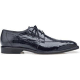 Belvedere Siena Men's Shoes Genuine Ostrich Lace up Navy 1463 - J.Valintin Men's Wear Legend - Siena 1463 Navy_9