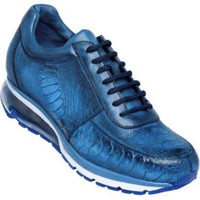 Belvedere Todd Sneaker Genuine Ostrich Ocean Blue E02 - J.Valintin Men's Wear Legend - Todd E02 Blue_10