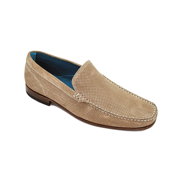 Giovacchini By Belvedere Italian Shoes Diego Suede Slip On Savana Beige - J.Valintin Men's Wear Legend - Diego Savana - 9