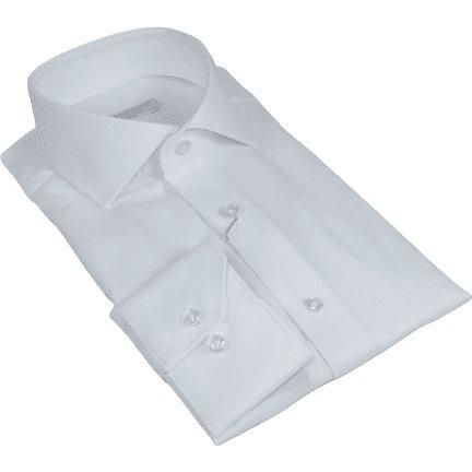 Men 100% Italian Cotton Shirt Non Iron SORRENTO Turkey Cutaway Collar 2744 White - J.Valintin Men's Wear Legend - 98726