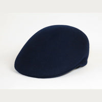 Men Fashion Classic Flannel Wool Ascot Ivy Hat by Bruno Capelo Tyson TY102 Navy - J.Valintin Men's Wear Legend - 98127