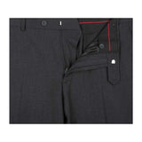 Men Flat Front Suit Separate Pants Slim Fit light Weight Slacks 202 - 1 Charcoal - J.Valintin Men's Wear Legend - 97708