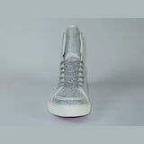 Men High Top Shoes By FIESSO AURELIO GARCIA ,Fancy Rhine stones 2402 White - J.Valintin Men's Wear Legend - 94993