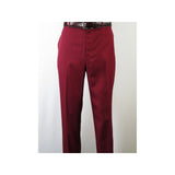 Men MONTIQUE 2pc Walking Leisure Suit Matching Set Short Sleeves 2211 Burgundy - J.Valintin Men's Wear Legend - 94730