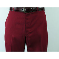 Men MONTIQUE 2pc Walking Leisure Suit Matching Set Short Sleeves 2211 Burgundy - J.Valintin Men's Wear Legend - 94730