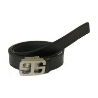 Men North Woods VALENTINI Leather Belt Adjustable Removable Buckle NWT07 Black - J.Valintin Men's Wear Legend - 18937