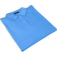 Men PRINCELY Soft Merinos Wool Sweater Knits Lightweight Polo 1011 - 40 Sky Blue - J.Valintin Men's Wear Legend - 96649