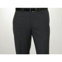 Men RALPH LAUREN Suit Wool Blend Two Button Classic Pinstripe Formal 0151 Gray - J.Valintin Men's Wear Legend - 18241