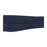 Men Renoir Flat Front Pants 100% Wool Super 140's Classic Fit 508 - 19 Navy Blue - J.Valintin Men's Wear Legend - 73911