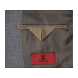 Men Renoir Suit Separate Super 140 Wool Two Button Classic Fit 508 - 3 Mid Gray - J.Valintin Men's Wear Legend - 73422