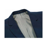 Men RENOIR suit Solid Two Button Business Formal Year Round Slim Fit 201 - 19 Navy - J.Valintin Men's Wear Legend - 92226