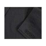 Men RENOIR suit Solid Two Button Business or Formal Slim Fit 202 - 1 Charcoal gray - J.Valintin Men's Wear Legend - 92227