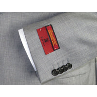 Men Renoir Suit Super 140 Soft Wool 2Button 2Vents Classic Fit 508 - 5 Lt Gray - J.Valintin Men's Wear Legend - 73374