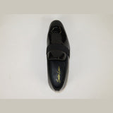 Men Santino Luciano Formal Shoes Patent Leather Shiny Slip on Loafer C356 Black - J.Valintin Men's Wear Legend - 99030