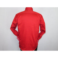 Men Shirt J.Valintin Turkey Usa Egyption Cotton Axxess Style 1514 Christmas Red - J.Valintin Men's Wear Legend - 4887