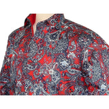 Men Shirt J.Valintin Turkey Usa Egyption Cotton Axxess Style 5406 - 04 Red - J.Valintin Men's Wear Legend - 4864