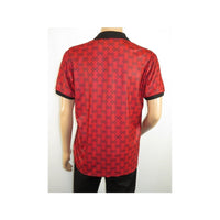 Men Sports Shirt DE - NIKO Short Sleeves Soft Modal Fashion Polo Shirt G1121 Red - J.Valintin Men's Wear Legend - 100181