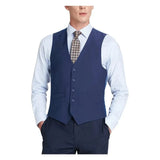 Men Suit Separate Vest V - neck Adjustable Size 5Button 201 - 20 Royal - J.Valintin Men's Wear Legend - 201 - 20 - Royal Vest - 36