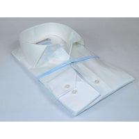 Mens 100% Italian Cotton Shirt High Quality Non Iron SORRENTO Turkey 4865 White - J.Valintin Men's Wear Legend - 96801