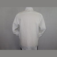 Mens 100% Linen Summer Shirt J.Valintin Turkey - Usa Axxess Style OBR78 - 01 White - J.Valintin Men's Wear Legend - 6884