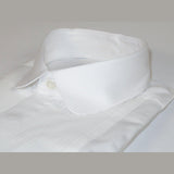 Mens CEREMONIA Tuxedo Formal Shirt 100% Cotton Turkey Slim Fit #stn 13 ata White - J.Valintin Men's Wear Legend - 97014