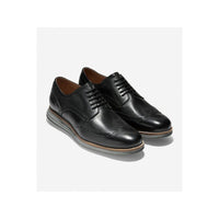 Mens COLE HAAN Shoes OriginalGrand Wingtip Oxford Lace up Comfort C26470 Black - J.Valintin Men's Wear Legend - 93643