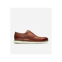 Mens COLE HAAN Shoes OriginalGrand Wingtip Oxford Lace up Comfort C26471 Tan - J.Valintin Men's Wear Legend - 93442