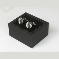 Mens Cufflinks by Vitorofolo Use for French Cuff Shirt V29 - 3 Silver Plated - J.Valintin Men's Wear Legend - 25077